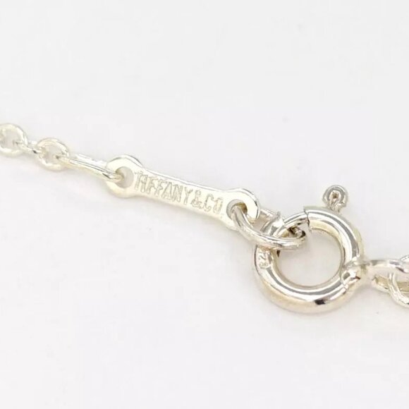 Tiffany & Co. XL Letter K Necklace 30" Silver 925 Peretti Auth w/Bag #22400 - Picture 5 of 9